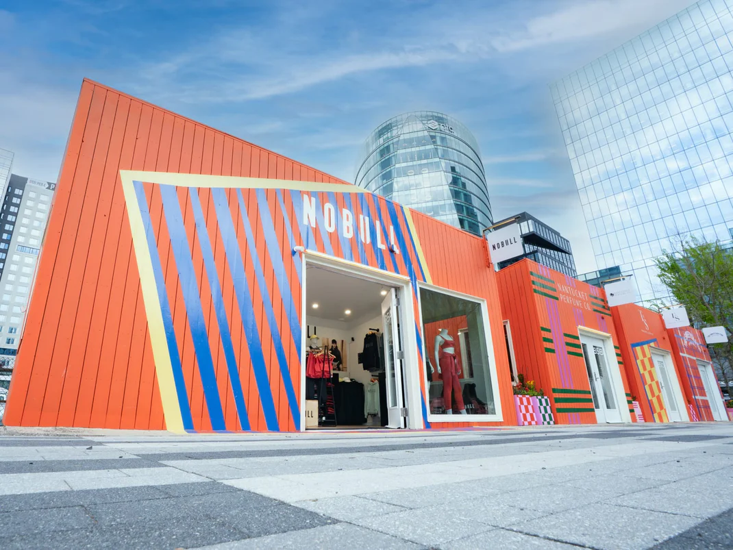 NOBULL IRL Boston pop-up store