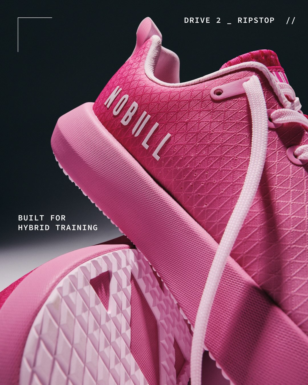 NOBULL pink training shoes