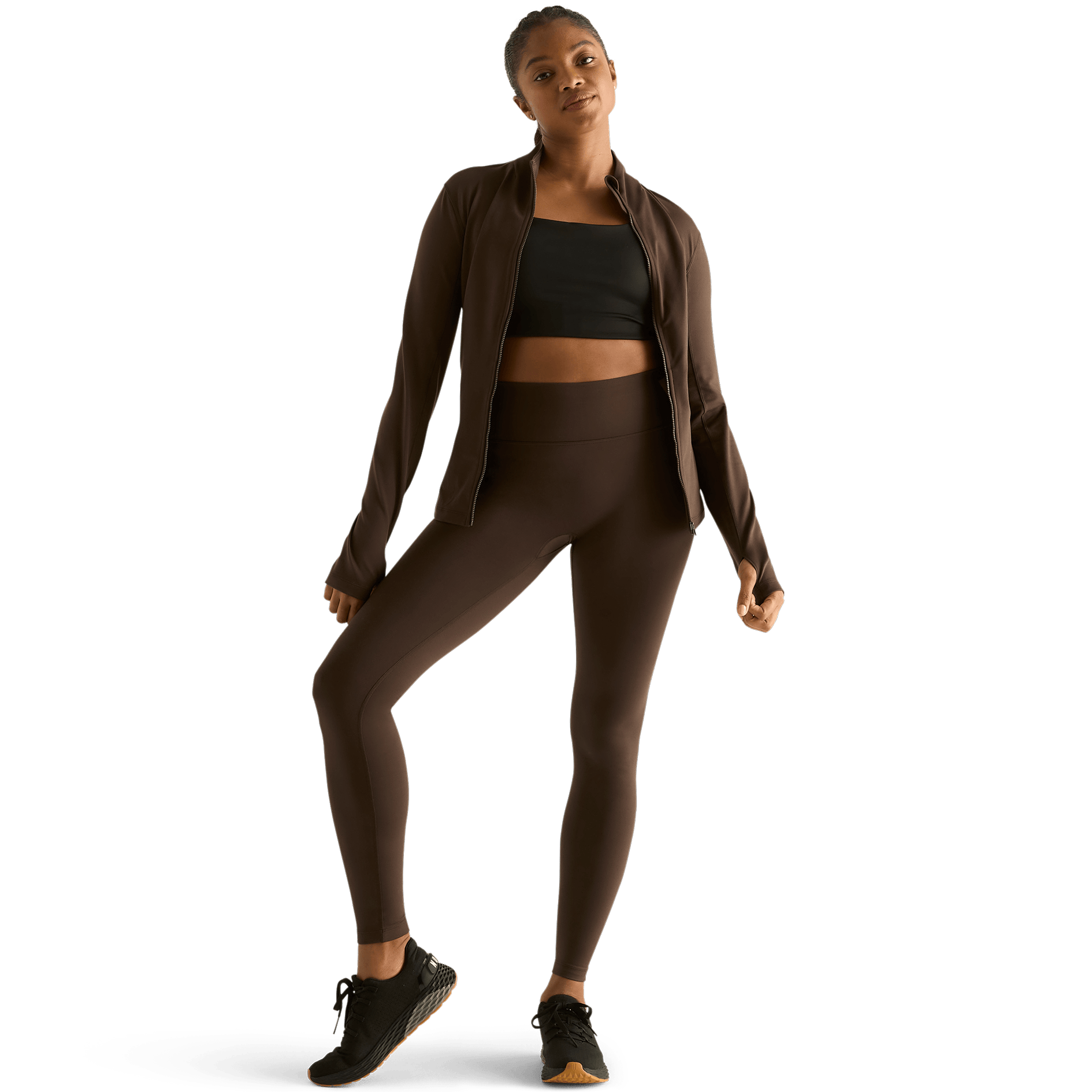 Women's High-Rise Matte Tight 28 - Image 2