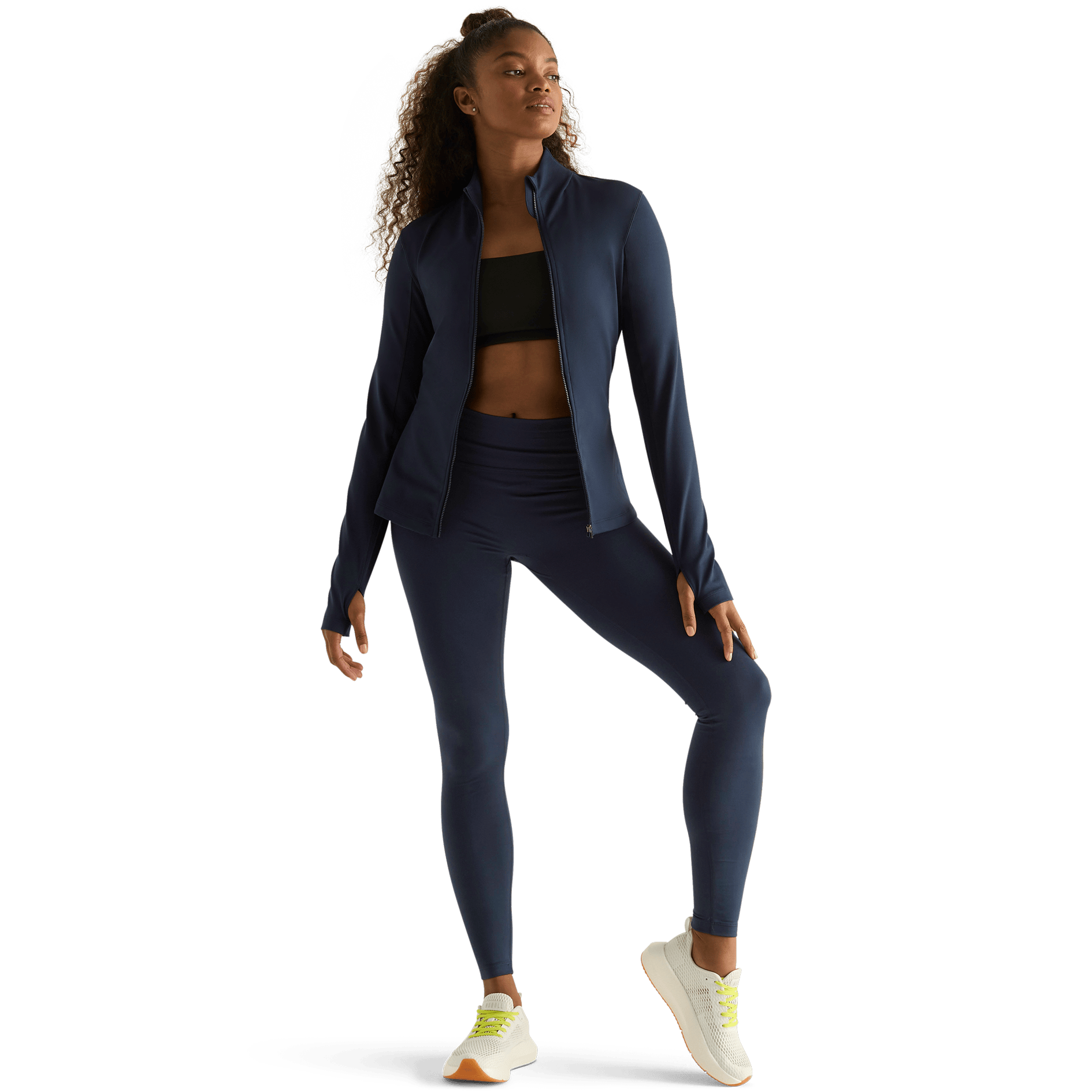 Women's High-Rise Matte Tight 28 - Image 2