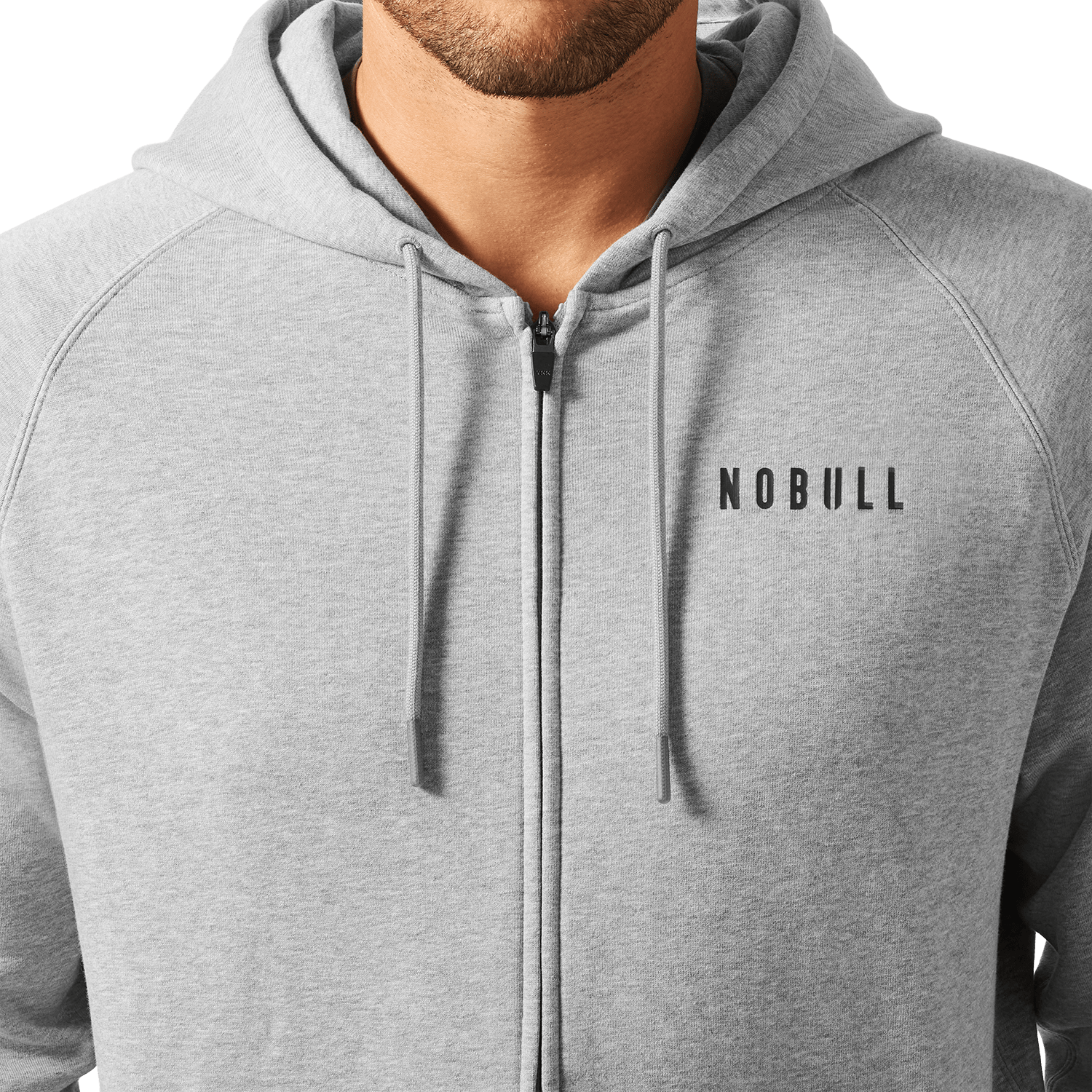 Men's NOBULL Full Zip Hoodie - Image 4