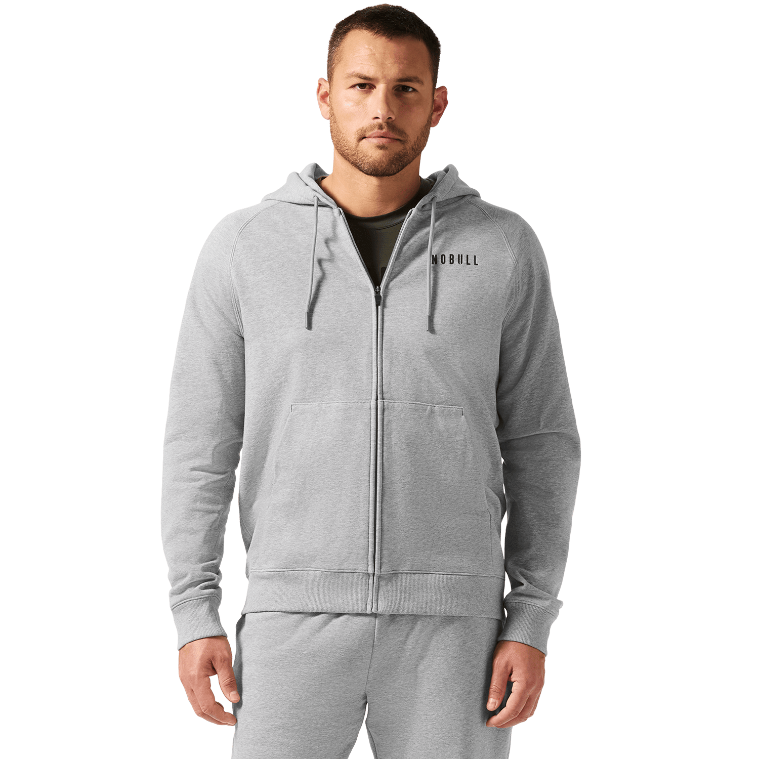 Men's NOBULL Full Zip Hoodie - Image 2