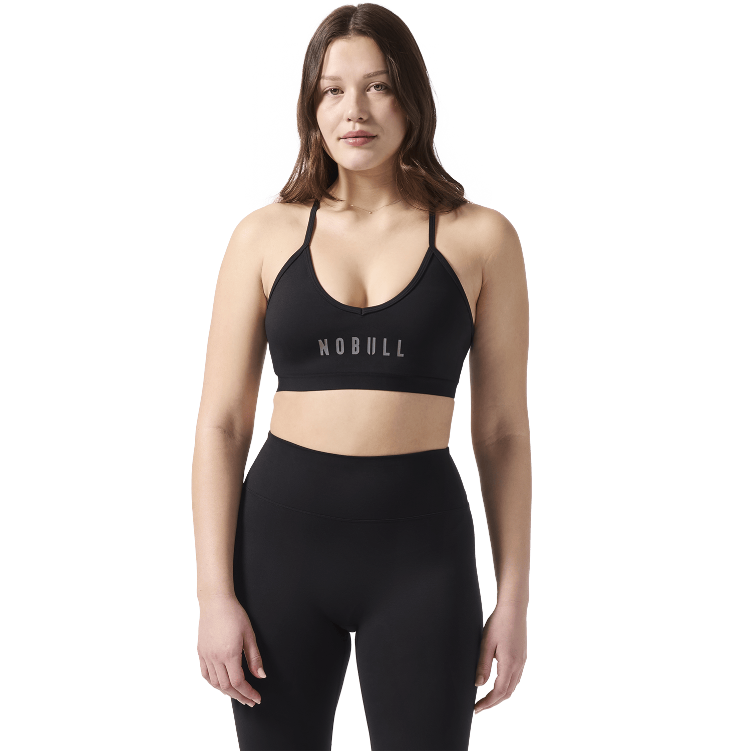 NOBULL Matte V-Neck Sports Bra - Image 2