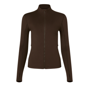 Women's Matte Zip-Up Jacket