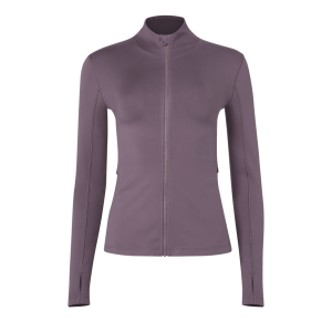Women's Matte Zip-Up Jacket